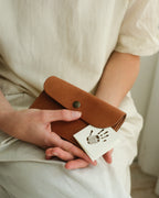 EBBE wallet - marrone