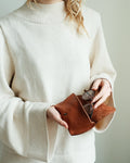LOU glasses case - marrone