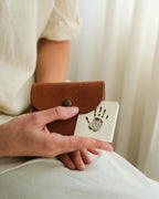 LUNA wallet - marrone