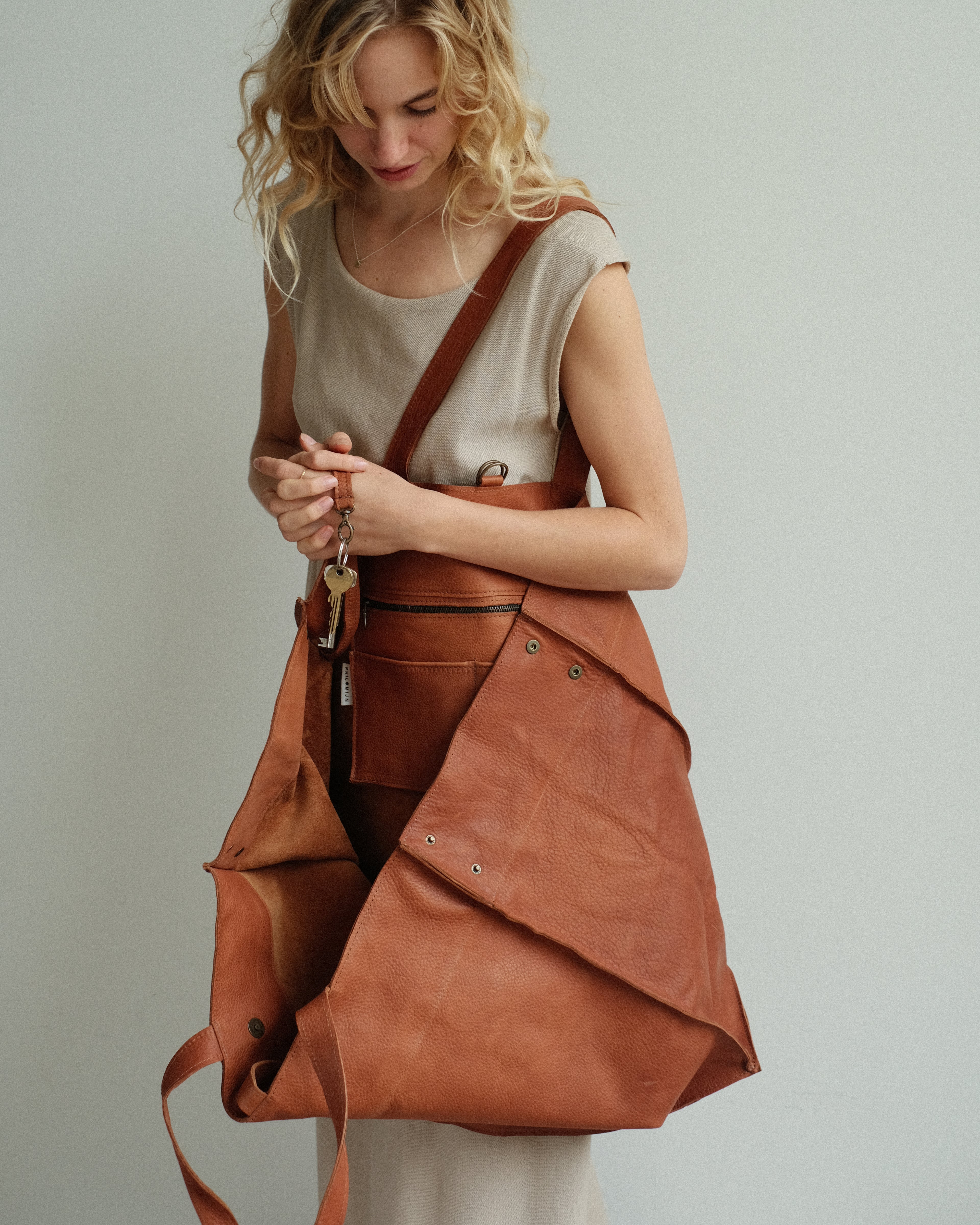 SHOPPER big - brown
