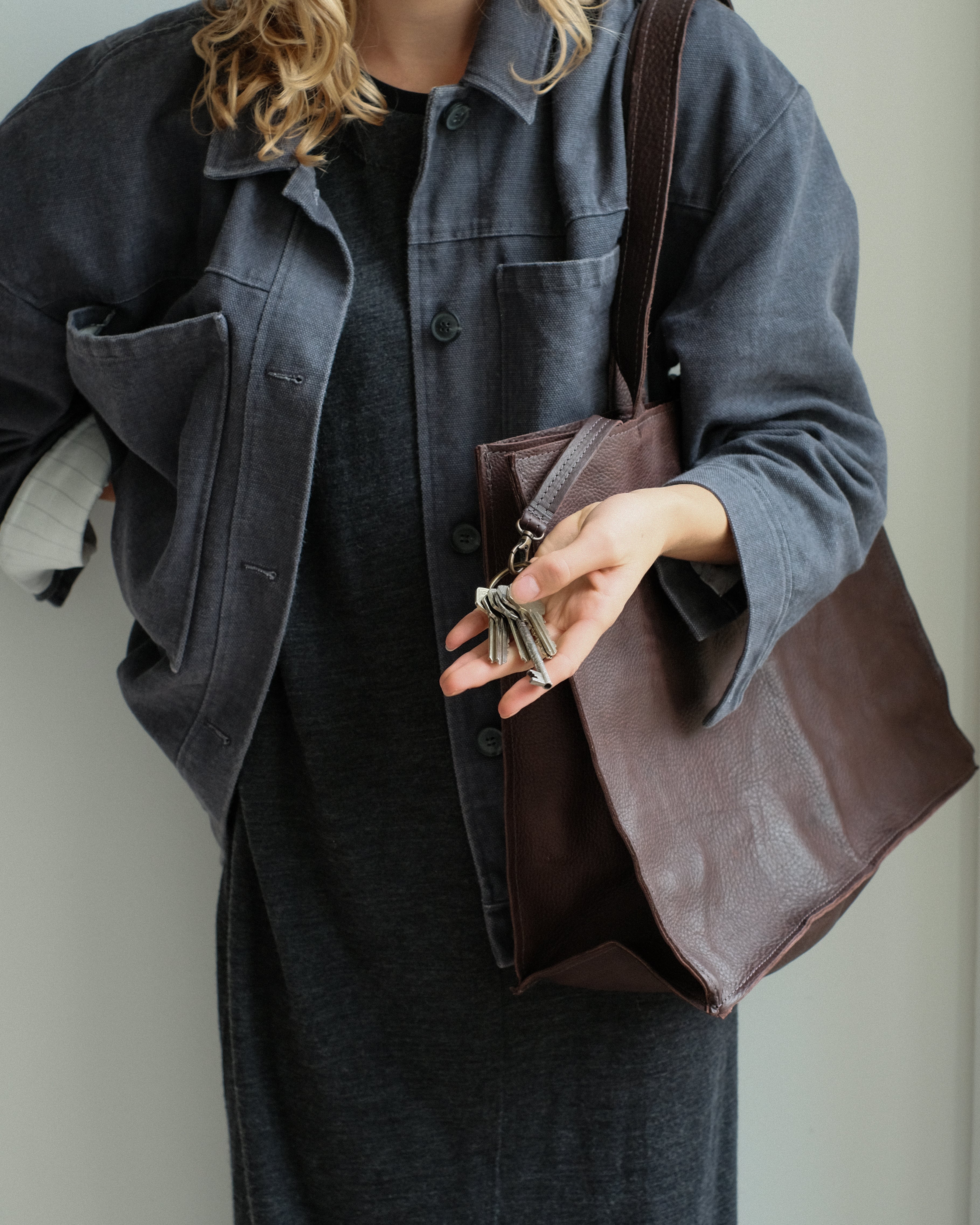SHOPPER small - coffee