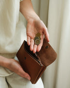 TERRA wallet - marrone