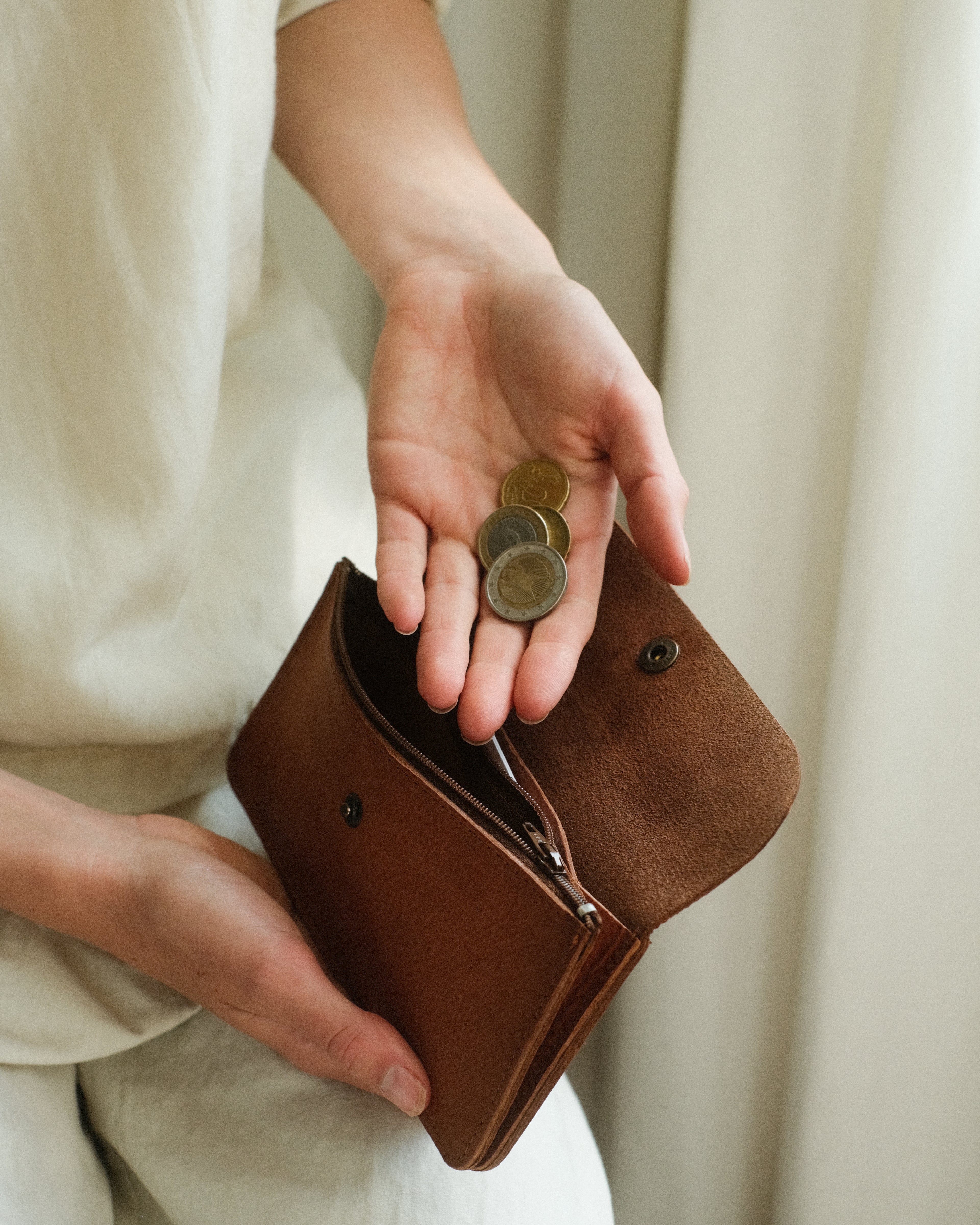 TERRA wallet - marrone