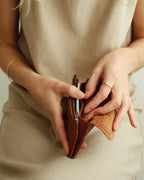 EBBE wallet - marrone
