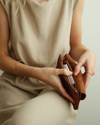 TERRA wallet - marrone