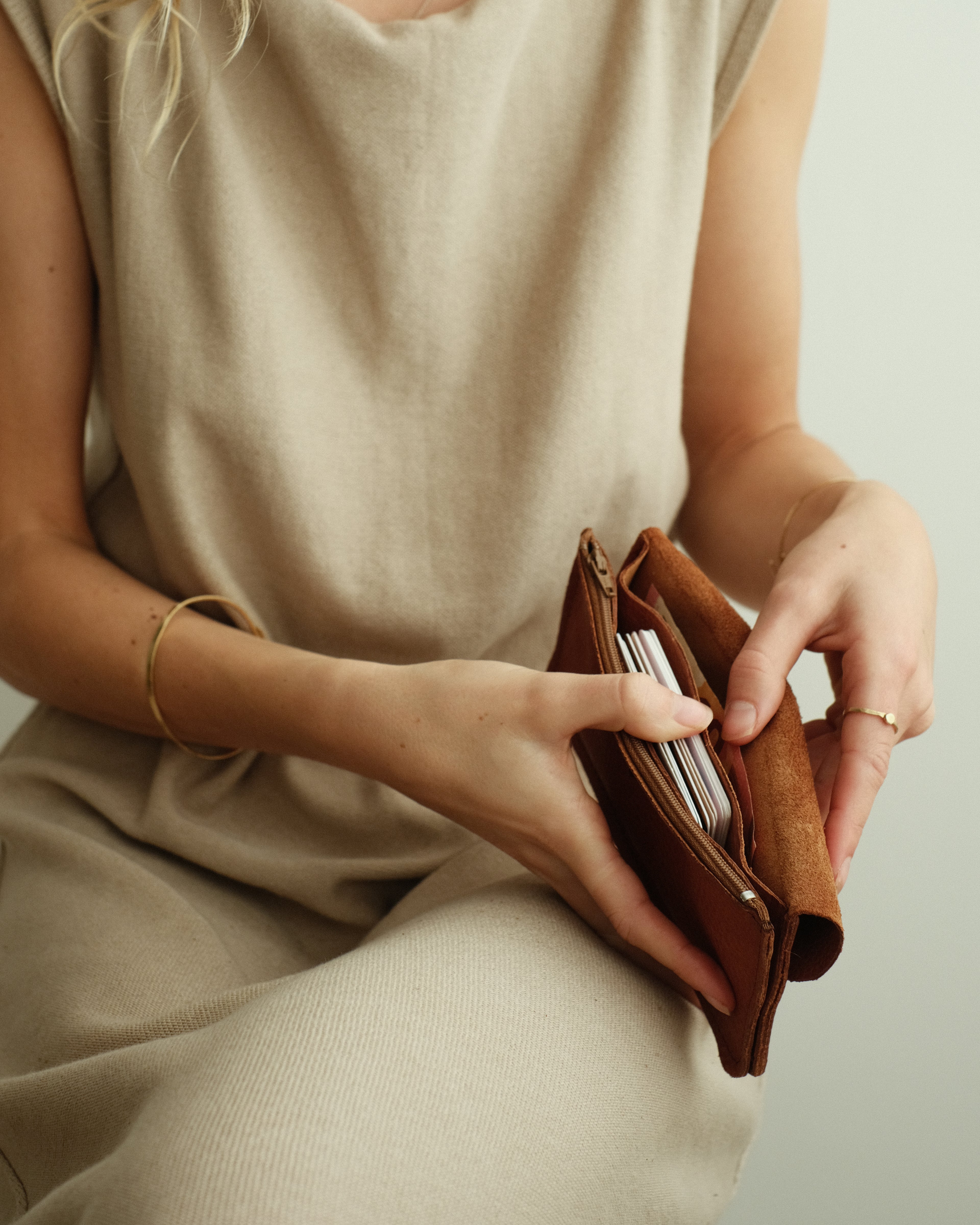 TERRA wallet - brown