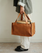WOOD BASKET small - brown