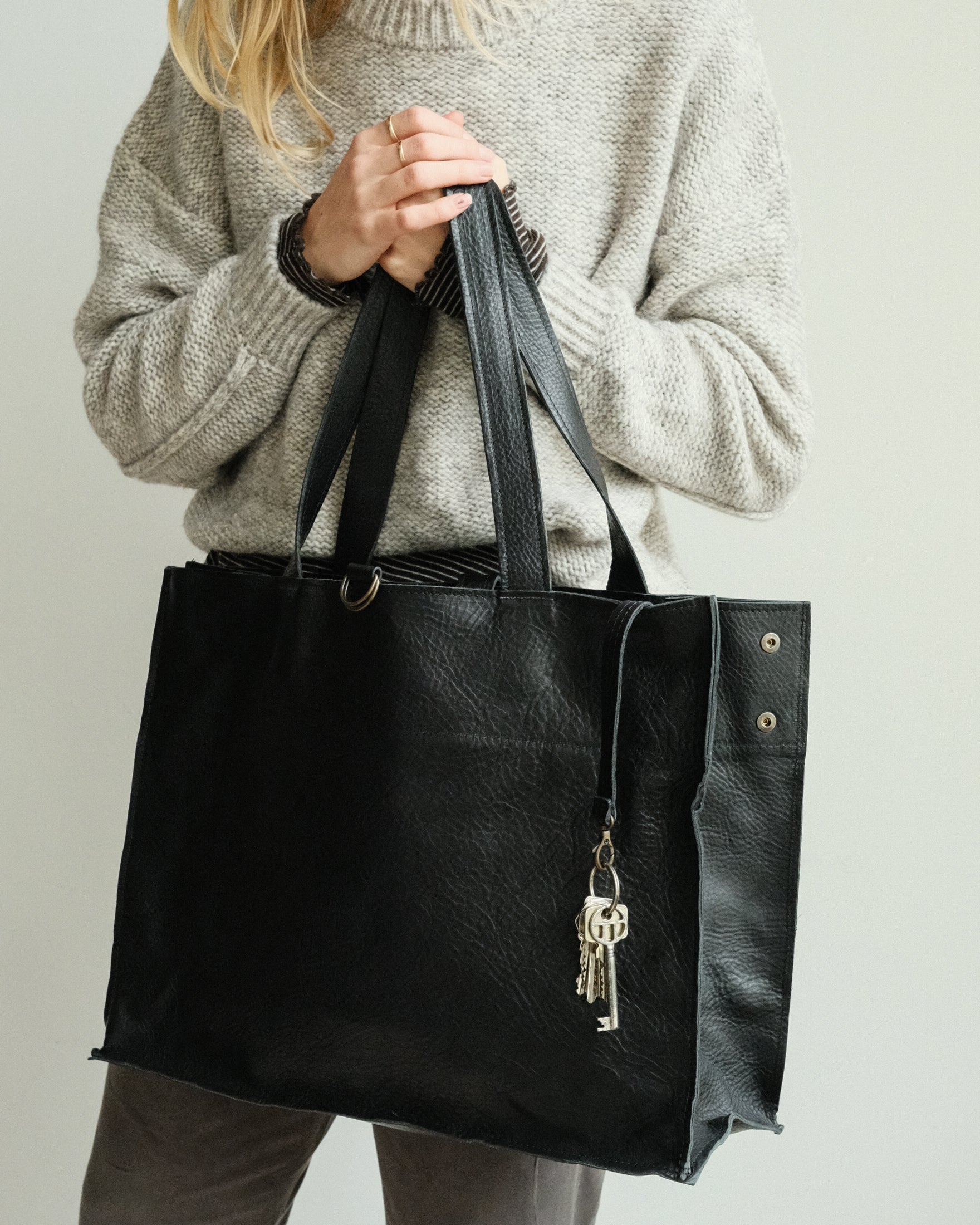 SHOPPER medium - brown