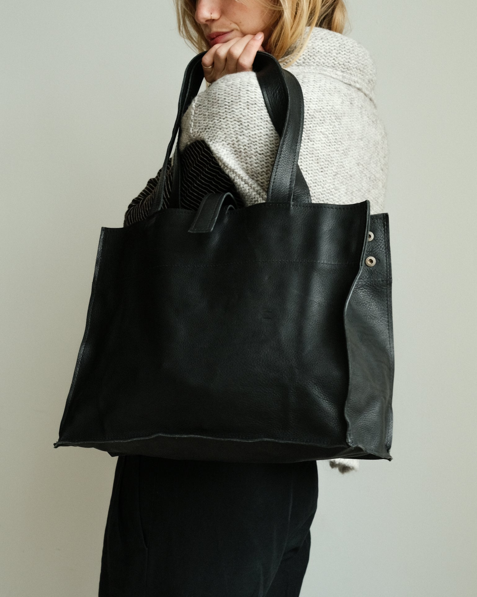 SHOPPER medium - brown