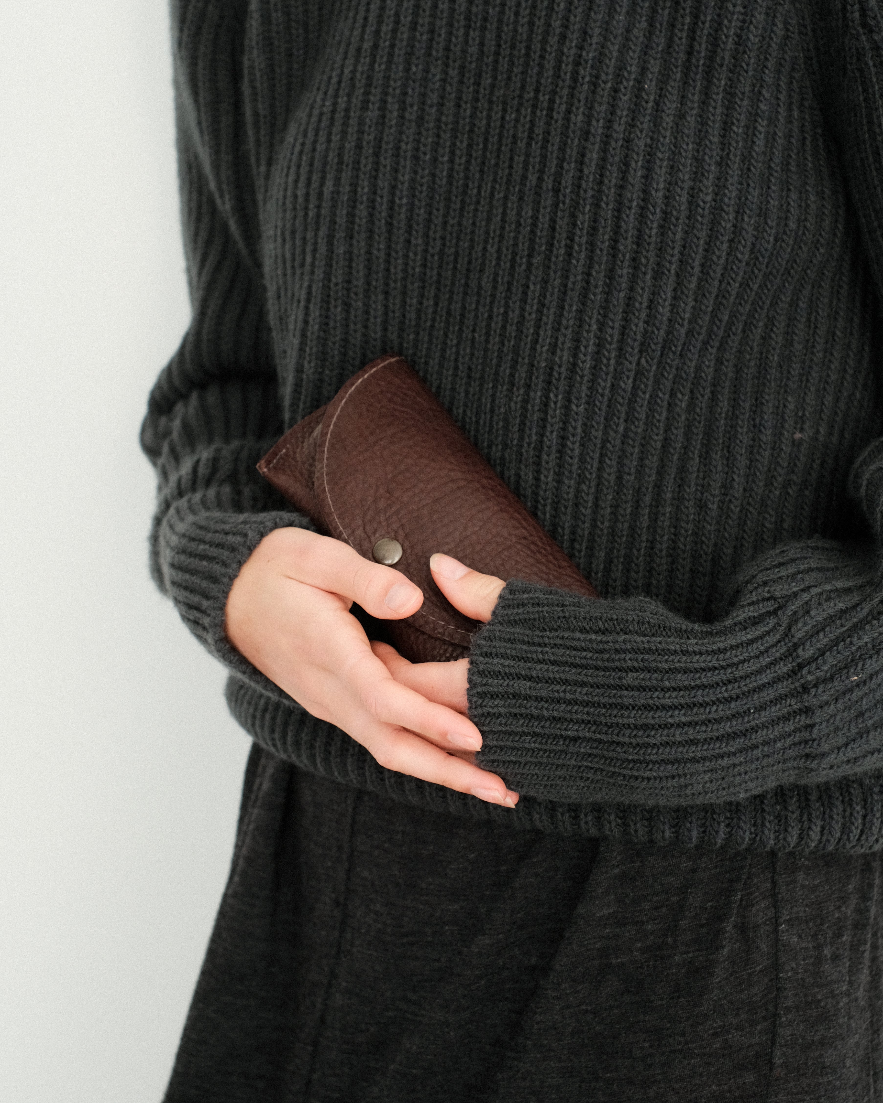 LOU glasses case - caffé